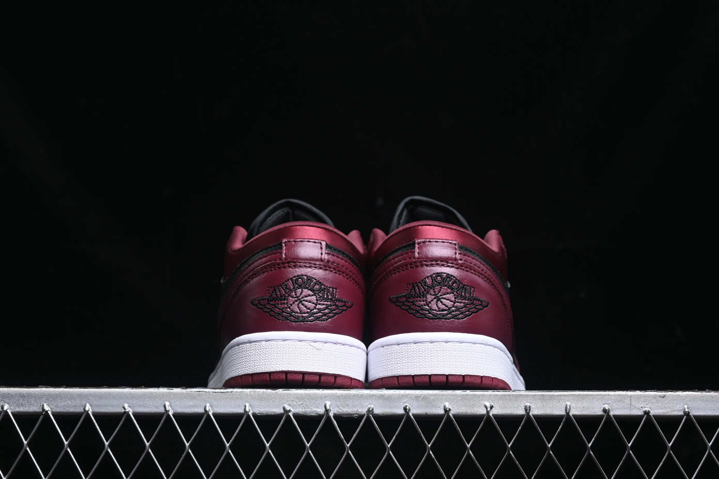 All categories Air Jordan Jordan series basketball shoes Air Jordan 1 Low Air Jordan 1 Low AJ1 Joe 1 black wine red metal flying wings DB6491-600